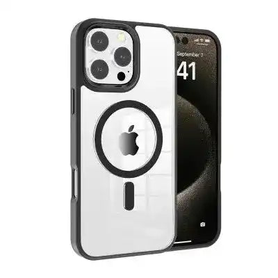Redefine Metal Camera Lens Magnetic Transparent Magsafe Case for iPhone 16 Pro Redefine