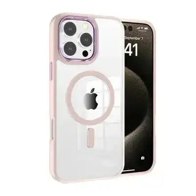 Redefine Metal Camera Lens Magnetic Transparent Magsafe Case for iPhone 16 Pro Redefine