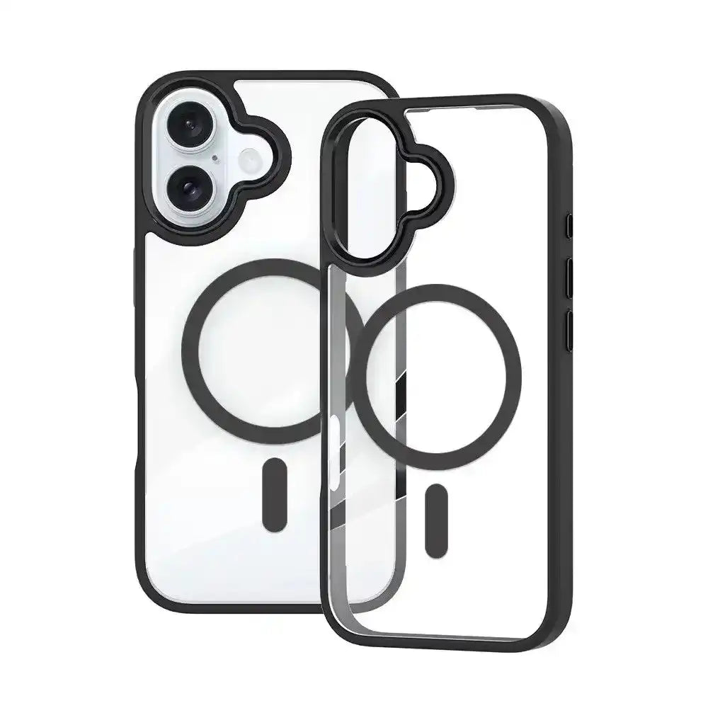 Redefine Metal Camera Lens Magnetic Transparent Magsafe Case for iPhone 16 Redefine
