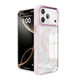 Redefine Metal Camera Lens Transparent Case Cover With Magnetic Ring for iPhone 17 Pro Max