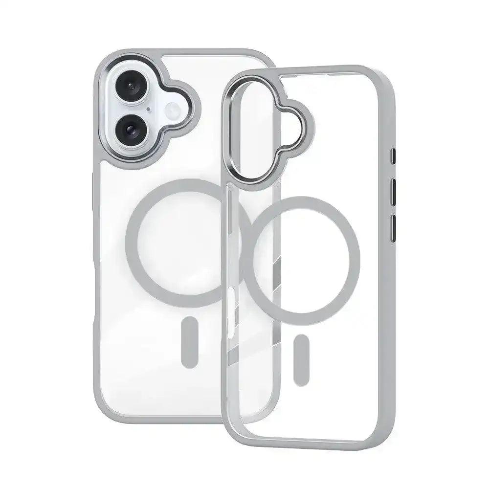Redefine Metal Camera LensTransparent Case Cover With Magnetic Ring for iPhone 17 Redefine