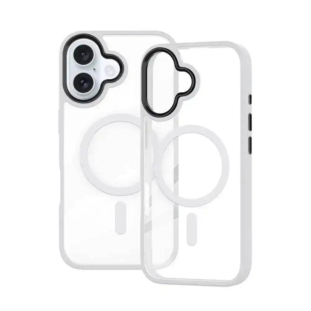 Redefine Metal Camera LensTransparent Case Cover With Magnetic Ring for iPhone 17 Redefine