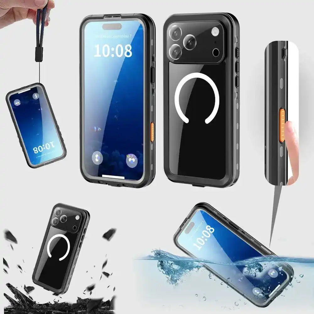 Redpepper Dot+ IP68 Waterproof Case Cover with Magnetic Ring for iPhone 17 Air Redefine