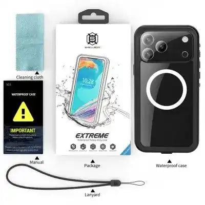 Redpepper Dot+ IP68 Waterproof Case Cover with Magnetic Ring for iPhone 17 Pro Max Redefine