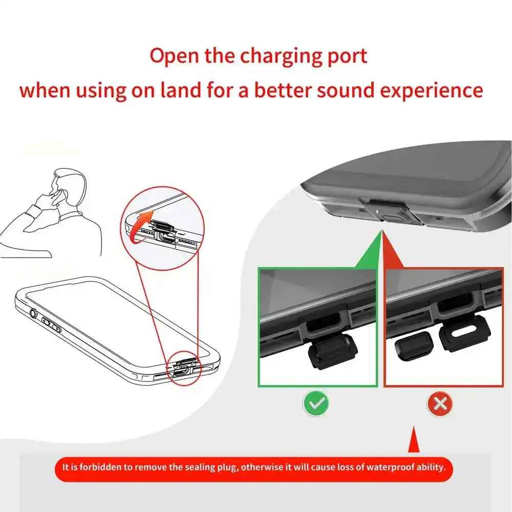 Redpepper Dot+ IP68 Waterproof Case Cover with Magnetic Ring for iPhone 17
