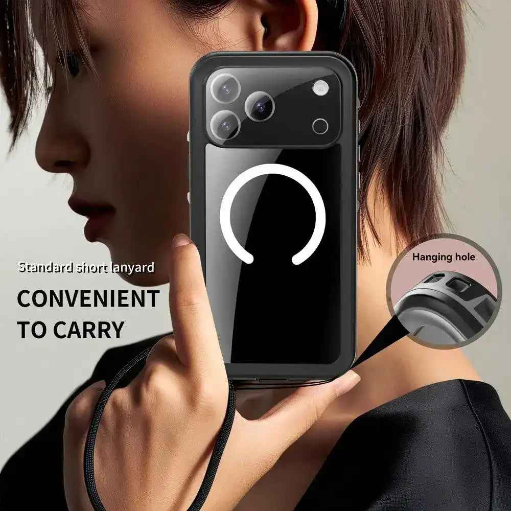 Redpepper Dot+ IP68 Waterproof Case Cover with Magnetic Ring for iPhone 17