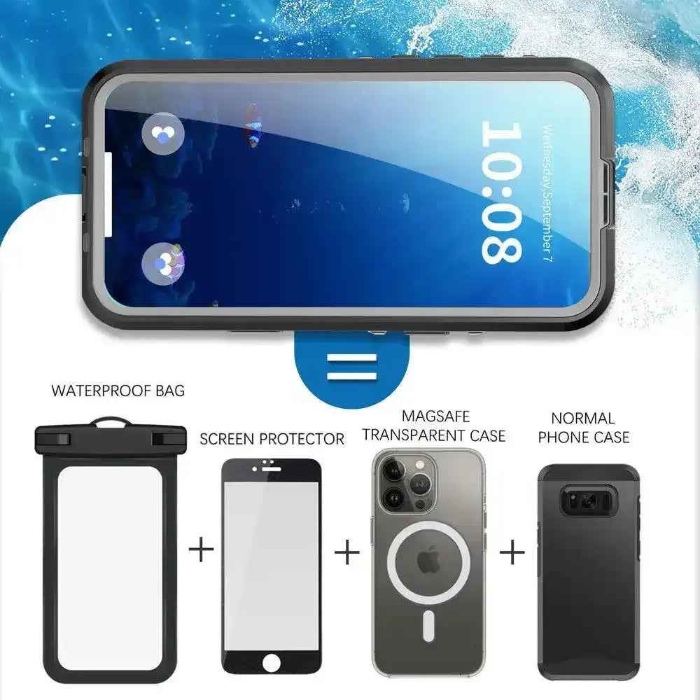 Redpepper Dot+ IP68 Waterproof Case Cover with Magnetic Ring for iPhone 17