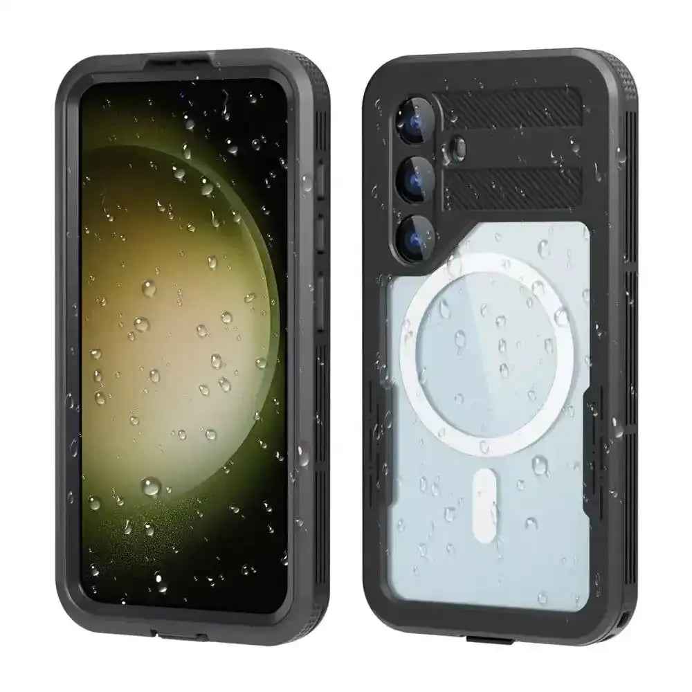 Redpepper Dot+ IP68 Waterproof Case with Magnetic Ring for Samsung Galaxy S25 Plus