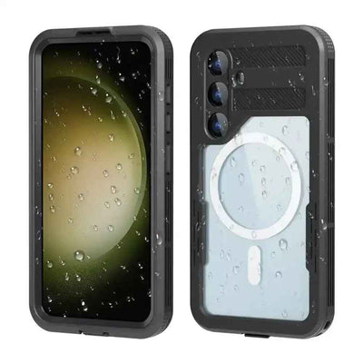 Redpepper Dot+ IP68 Waterproof Case with Magnetic Ring for Samsung Galaxy S25 Plus