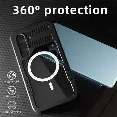Redpepper Dot+ IP68 Waterproof Case with Magnetic Ring for Samsung Galaxy S25 Plus
