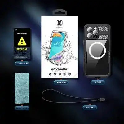 Redpepper Dot+ IP68 Waterproof Case with Magnetic Ring for iPhone 16 Pro Max Magsafe Redefine