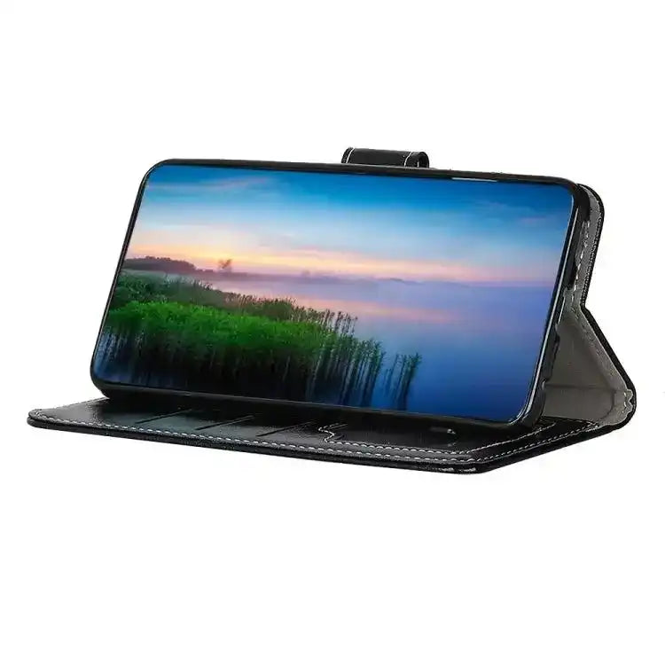 Retro Crazy Horse Texture Horizontal Flip Leather Phone Case MyMobile