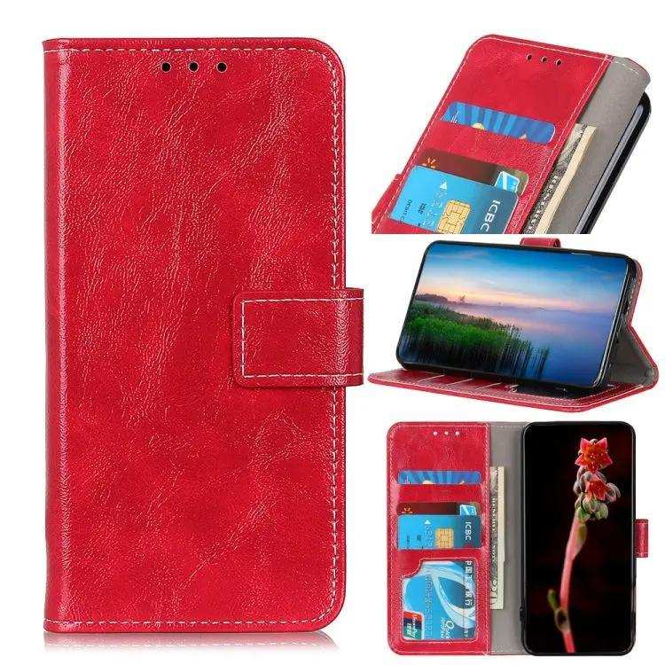 Retro Crazy Horse Texture Horizontal Flip Leather Phone Case MyMobile