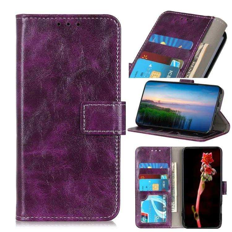 Retro Crazy Horse Texture Horizontal Flip Leather Phone Case MyMobile