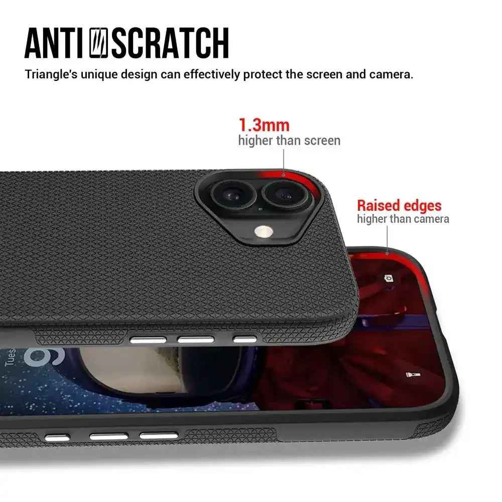 Rhinos Rugged Shockproof Case Cover With Magnetic Ring for iPhone 17 Rhinos