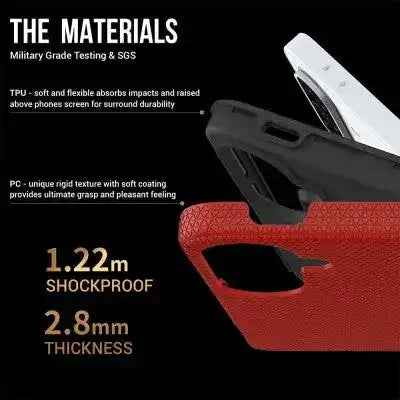 Rhinos Rugged Shockproof Case for Samsung Galaxy A36 5G A366 / A56 5G A566