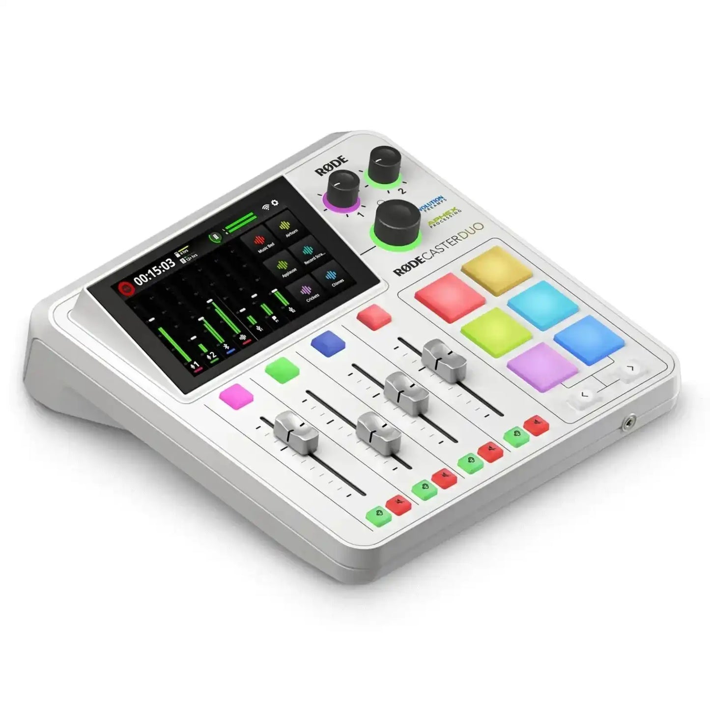 Rode RODECaster Duo Audio Production Studio (Wht) RODE