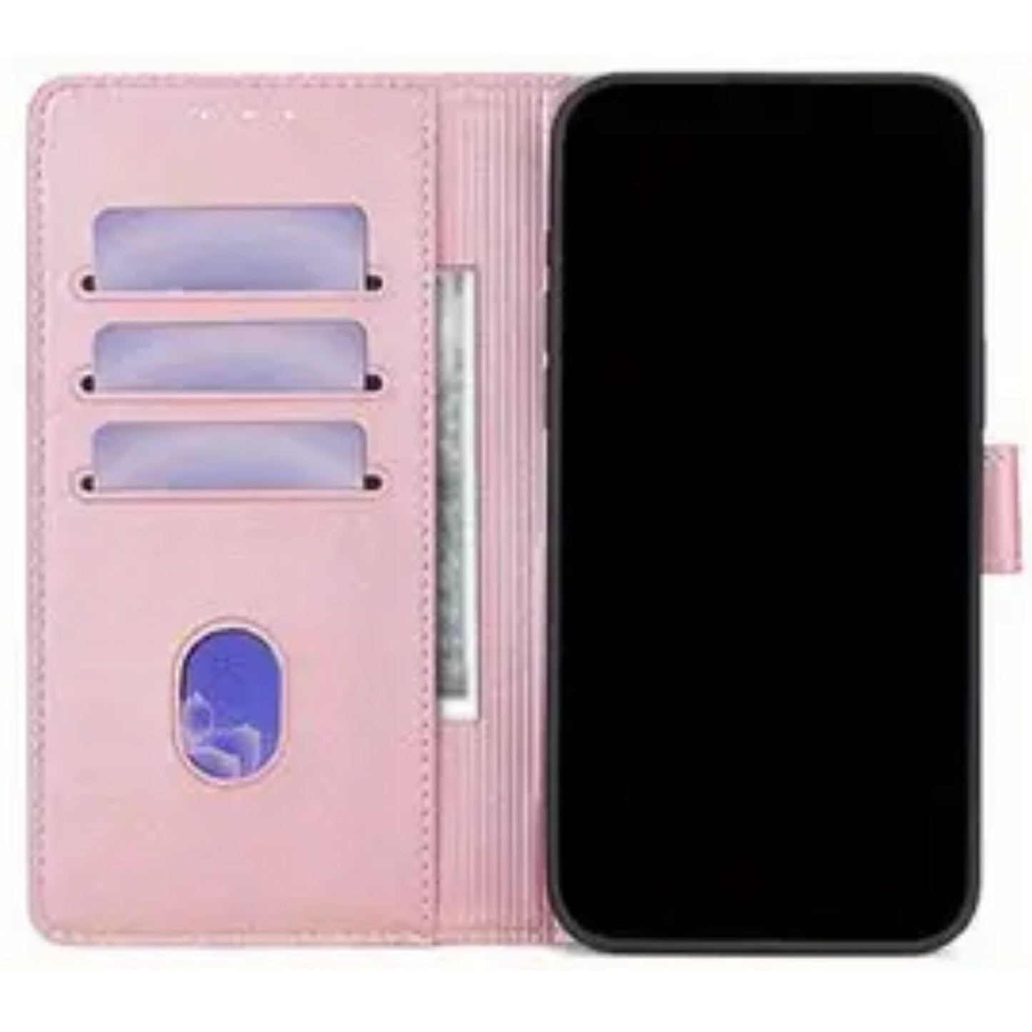 Mercury Blue Moon Diary Magsafe Case for Samsung Galaxy S25-Rose Gold