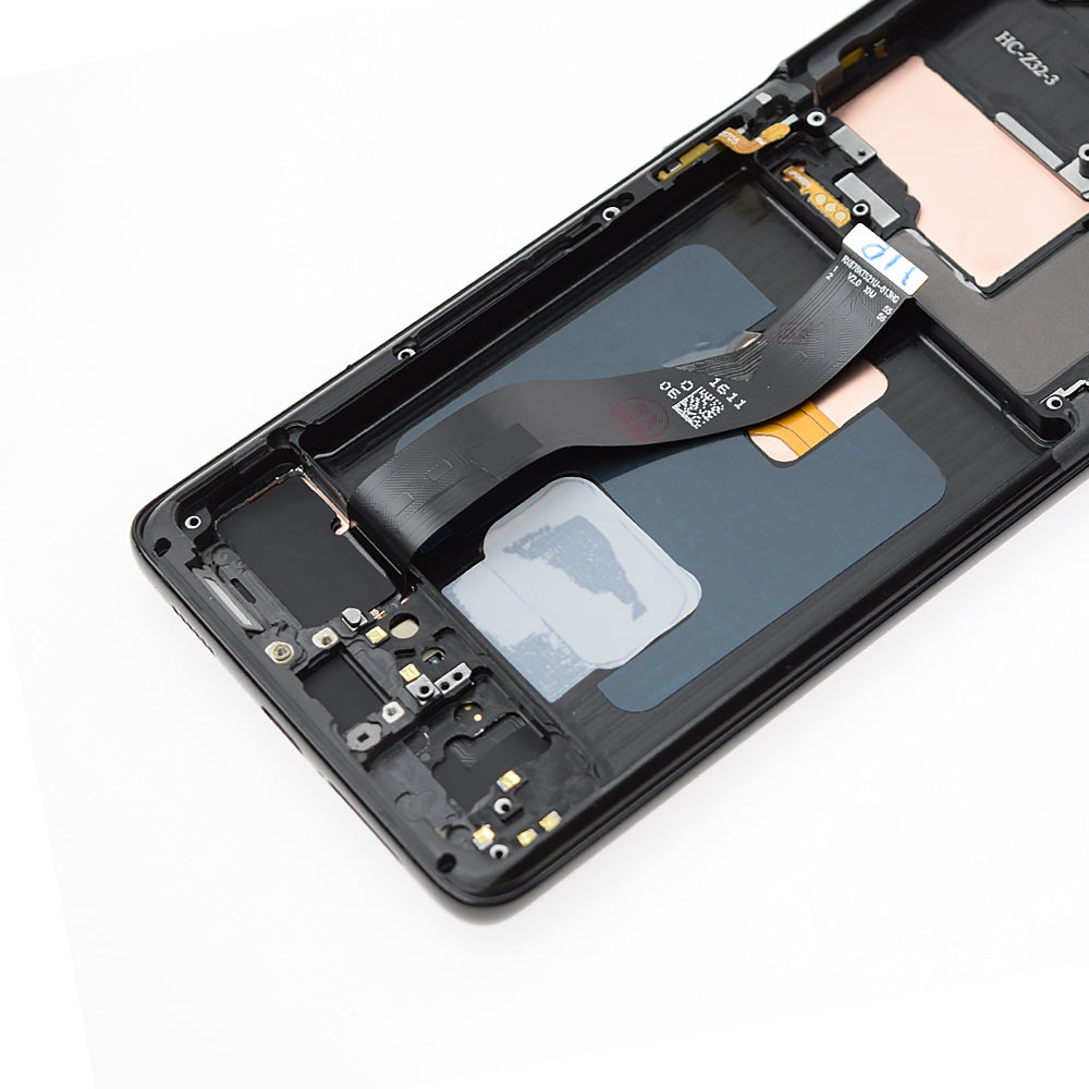 Samsung Galaxy S21 Ultra 5G G998B AMPLUS OLED Screen Replacement Digitizer with Frame-Phantom Black