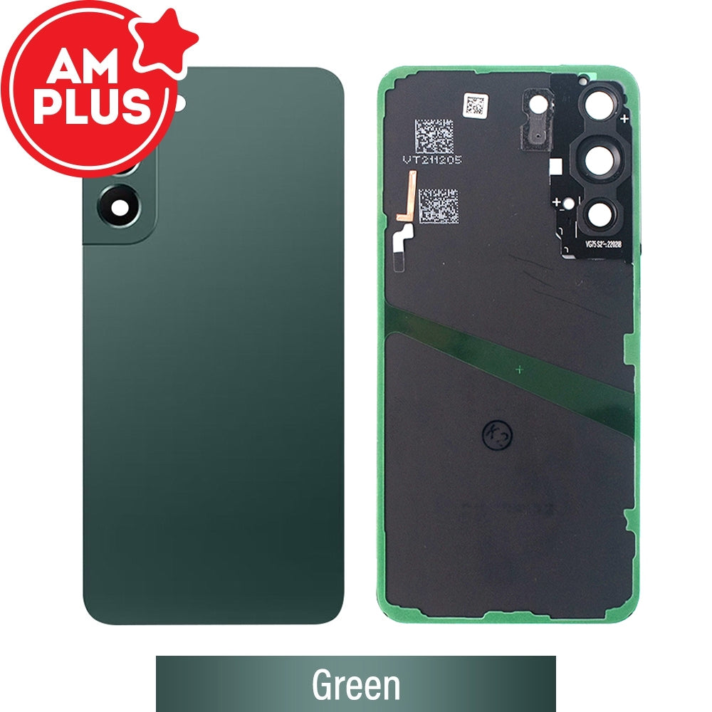 AMPLUS Rear Cover Glass For Samsung Galaxy S22 S901B (Improved Quality)