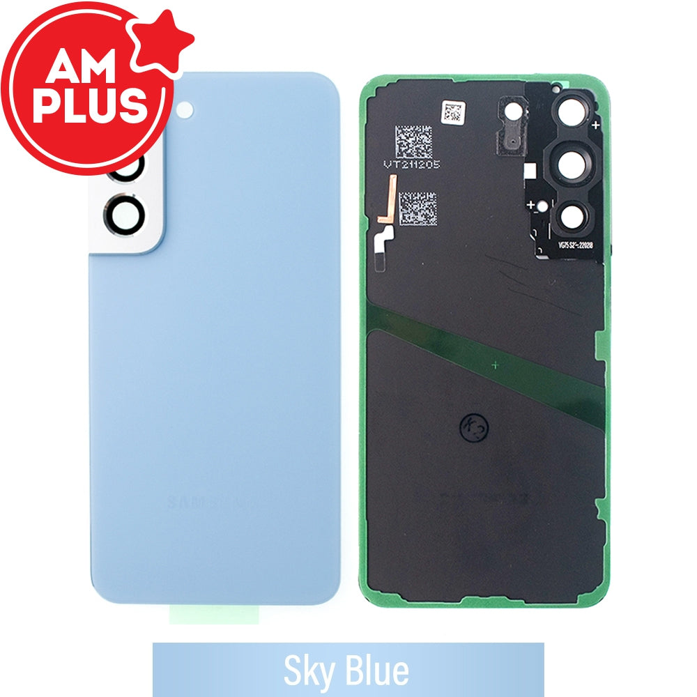 AMPLUS Rear Cover Glass For Samsung Galaxy S22 S901B (Improved Quality)