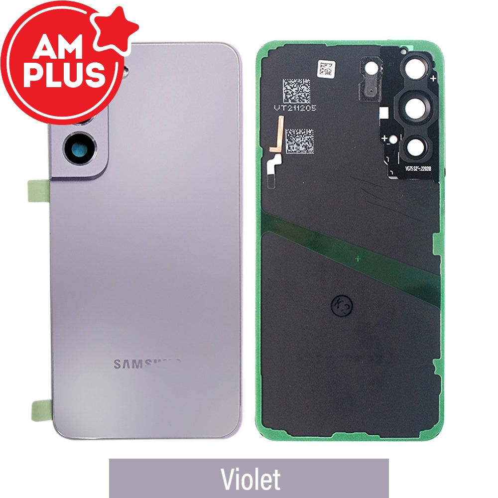 AMPLUS Rear Cover Glass For Samsung Galaxy S22 S901B (Improved Quality)
