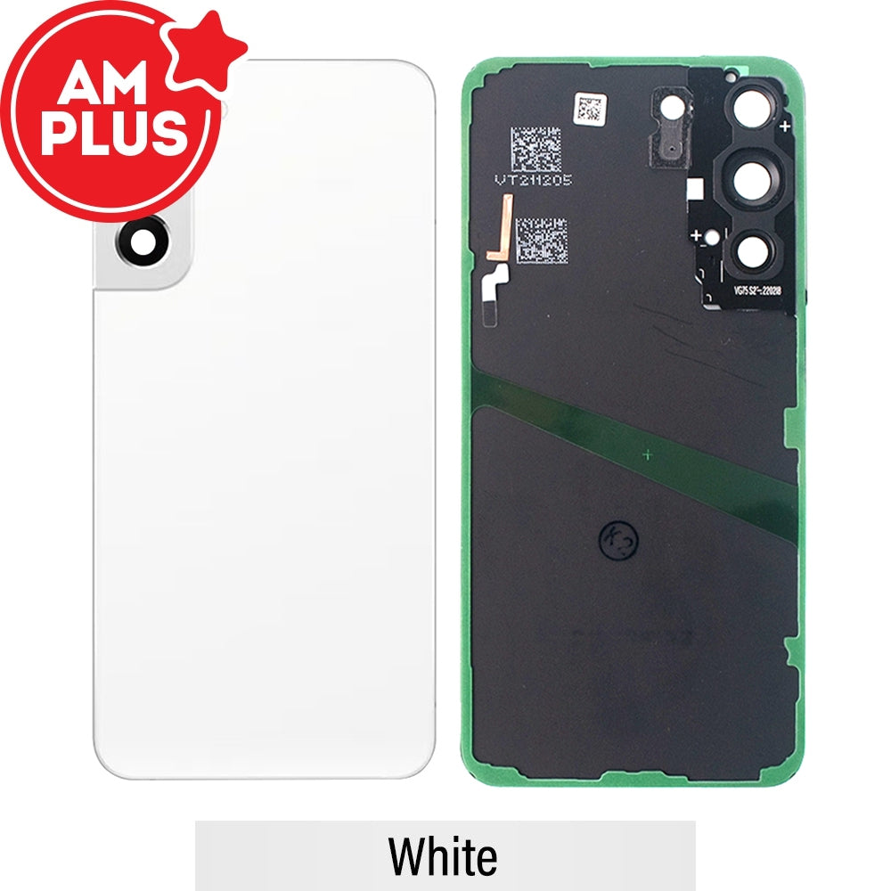 AMPLUS Rear Cover Glass For Samsung Galaxy S22 S901B (Improved Quality)