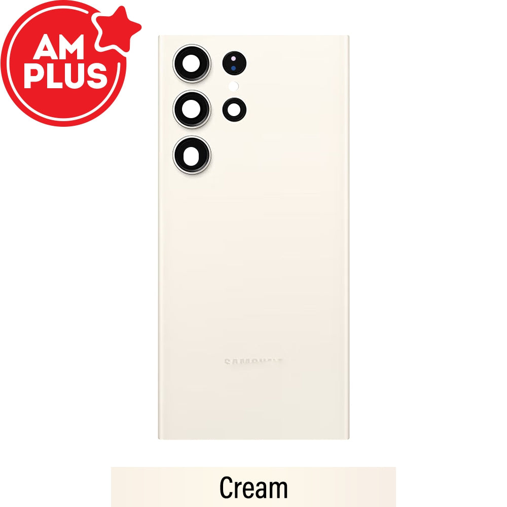 AMPLUS Rear Cover Glass For Samsung Galaxy S23 Ultra S918B