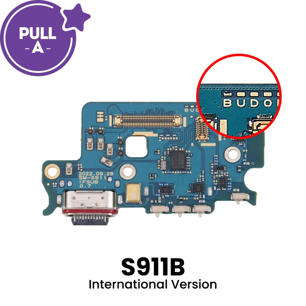 Charging Port Board for Samsung Galaxy S23 S911B (International Version) (PULL-A)