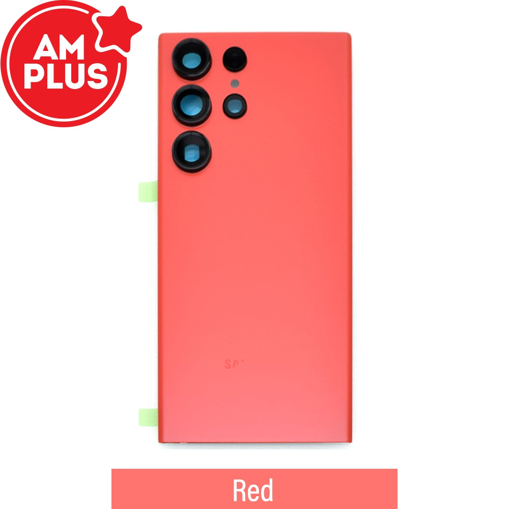 AMPLUS Rear Cover Glass For Samsung Galaxy S23 Ultra S918B
