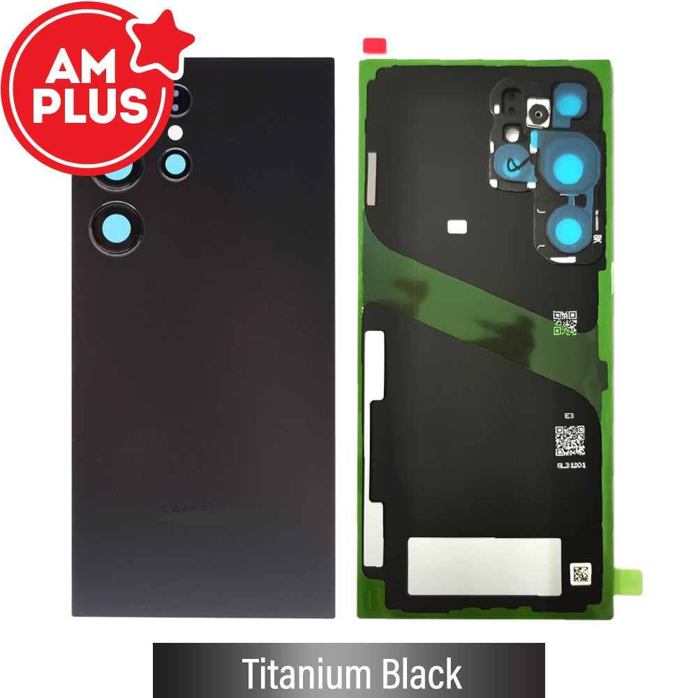 AMPLUS Rear Cover Glass For Samsung Galaxy S24 Ultra
