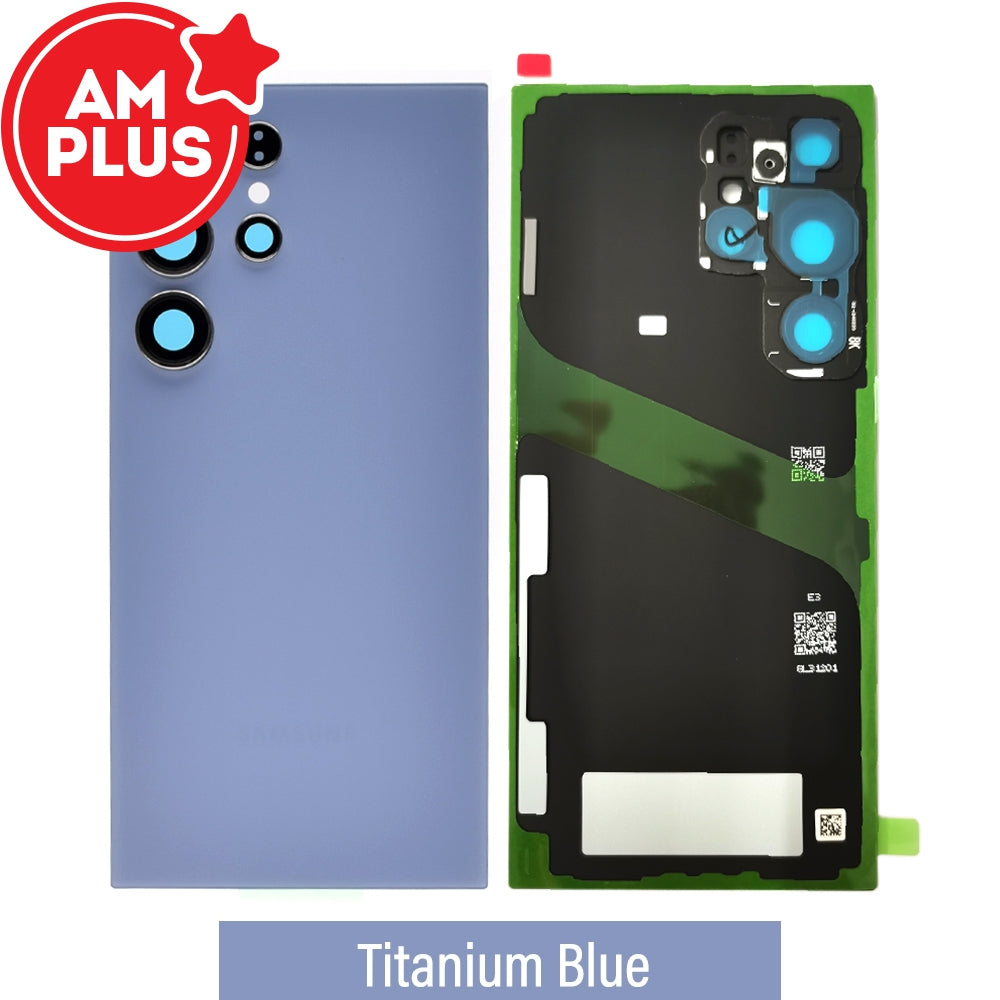AMPLUS Rear Cover Glass For Samsung Galaxy S24 Ultra