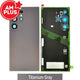 AMPLUS Rear Cover Glass For Samsung Galaxy S24 Ultra