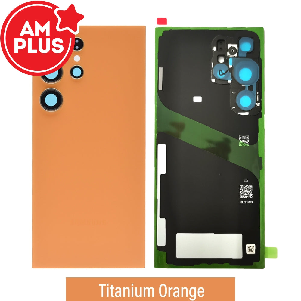 AMPLUS Rear Cover Glass For Samsung Galaxy S24 Ultra