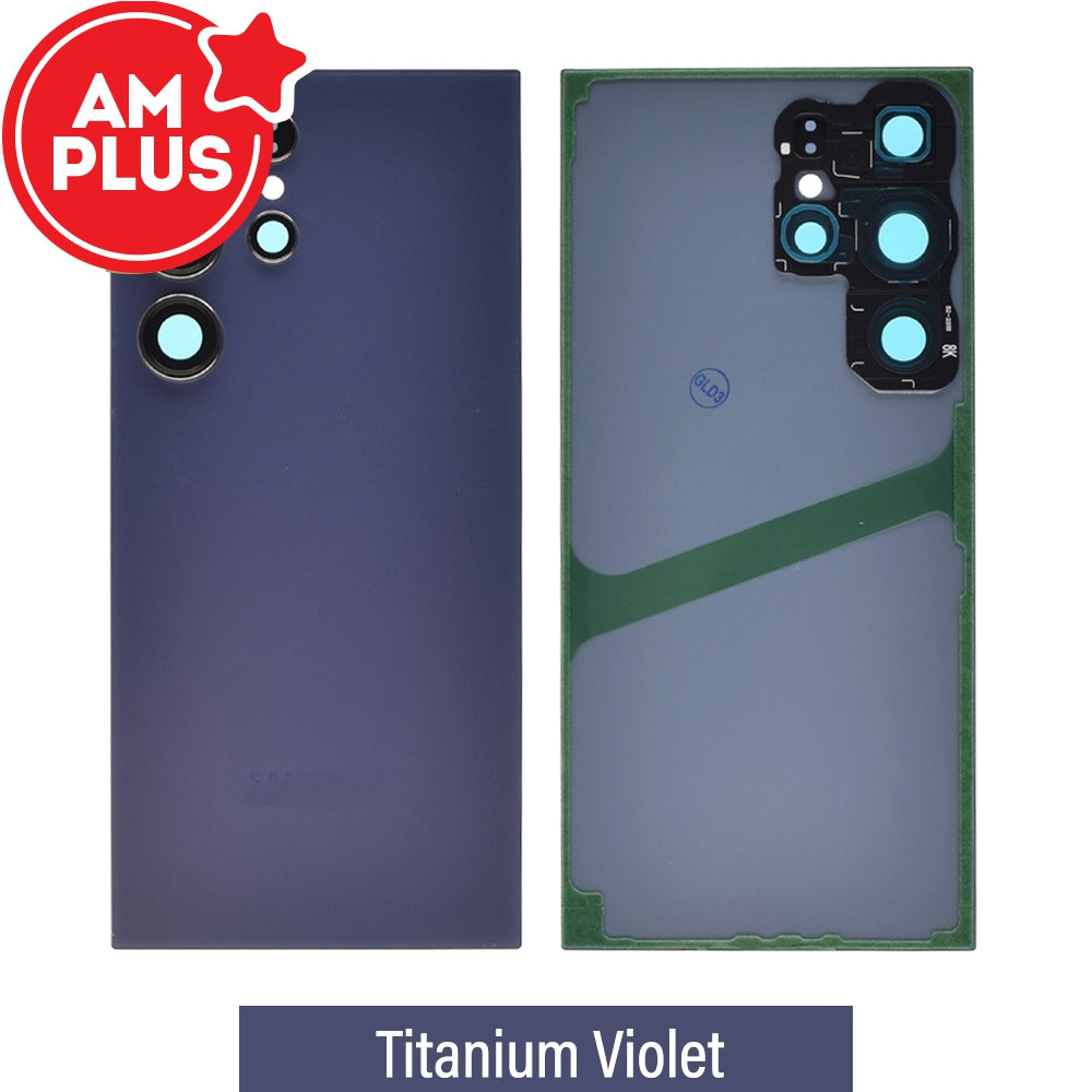 AMPLUS Rear Cover Glass For Samsung Galaxy S24 Ultra
