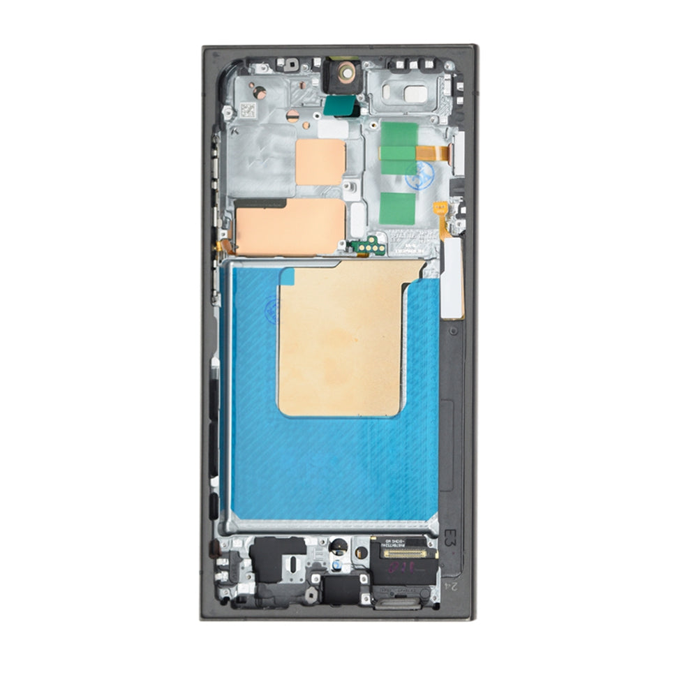 Samsung Galaxy S24 Ultra S928B AMPLUS OLED Screen Replacement with Frame -Titanium Black