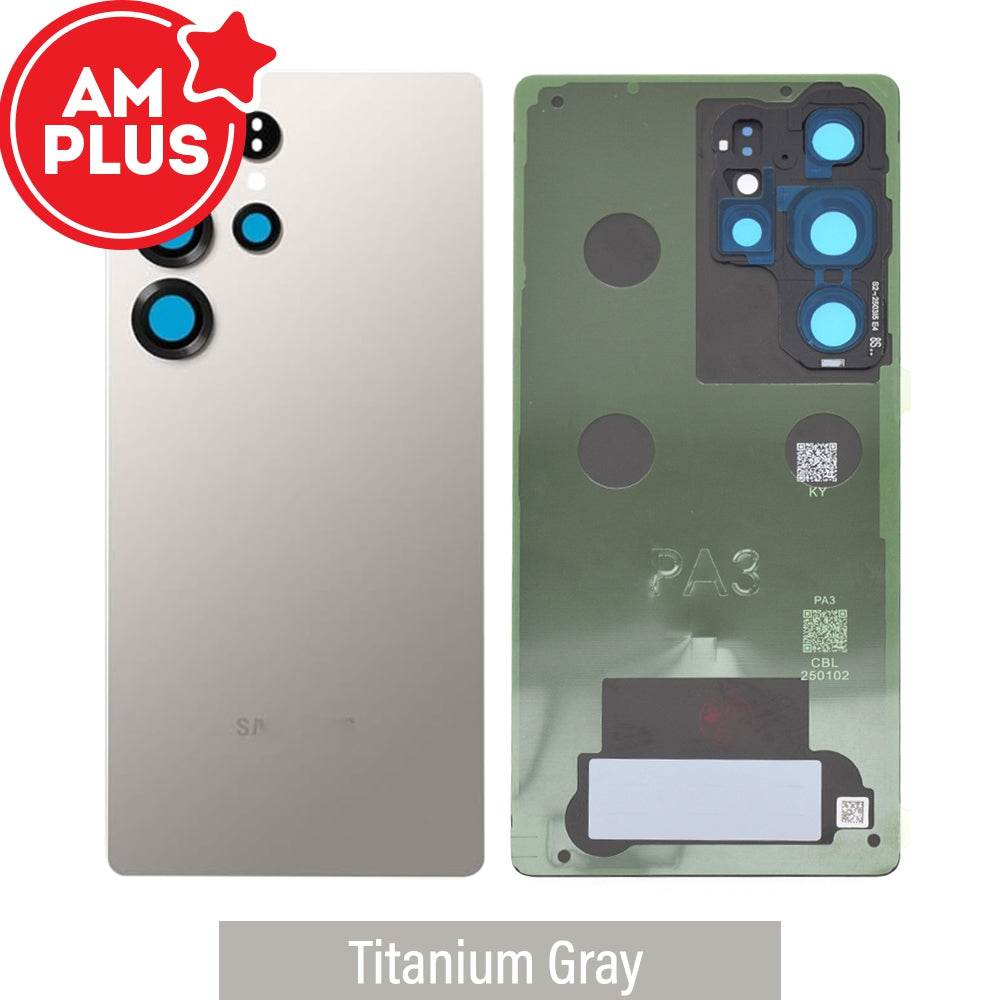 AMPLUS Rear Cover Glass for Samsung Galaxy S25 Ultra S938B