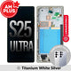 Samsung Galaxy S25 Ultra S938B AMPLUS OLED Screen Replacement with Frame -Titanium Jet Black - MyMobile