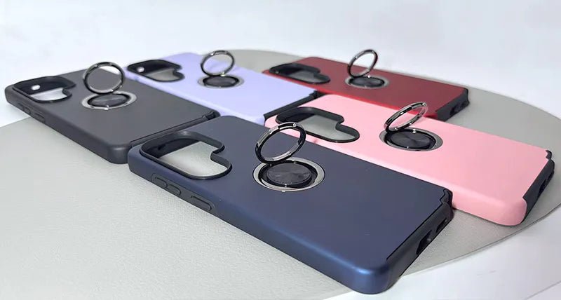 Kinglink mag ring case with kickstand for Samsung Galaxy S26 FE