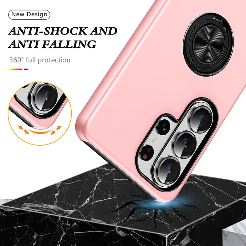 Kinglink mag ring case with kickstand for Samsung Galaxy S26 FE
