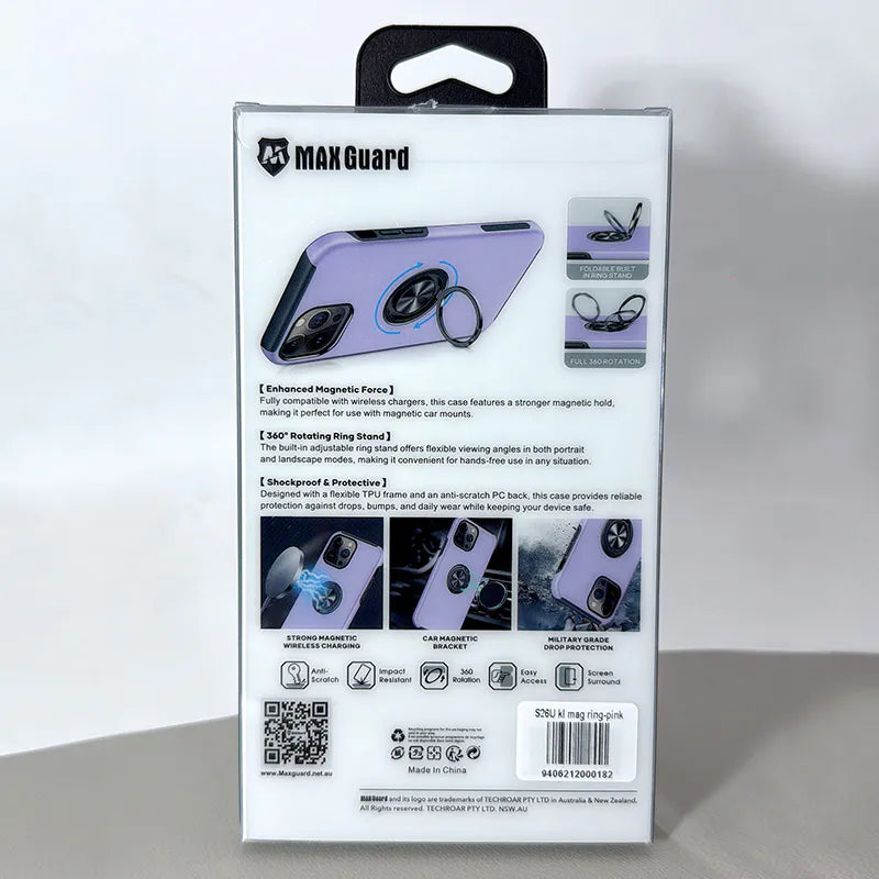 Kinglink mag ring case with kickstand for Samsung Galaxy S26 FE