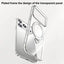 SULADA Electroplated Transparent MagSafe Holder Phone Case SULADA