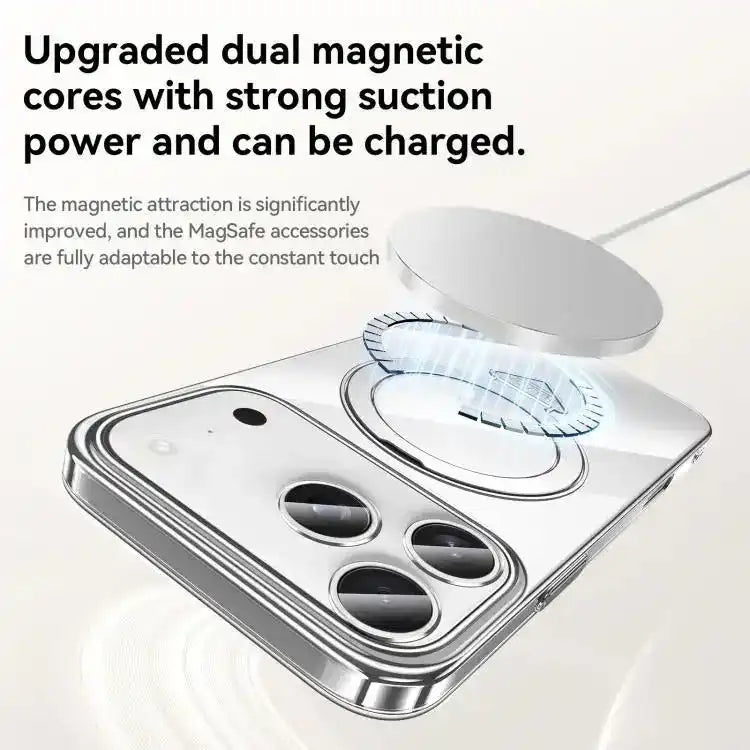 SULADA Electroplated Transparent MagSafe Holder Phone Case SULADA