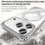 SULADA Electroplated Transparent MagSafe Holder Phone Case SULADA