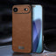 SULADA Shockproof TPU Hybrid Handmade Leather Phone Case SULADA