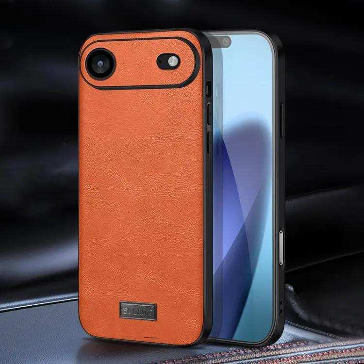 SULADA Shockproof TPU Hybrid Handmade Leather Phone Case SULADA