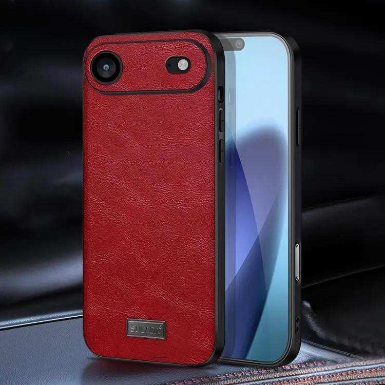 SULADA Shockproof TPU Hybrid Handmade Leather Phone Case SULADA