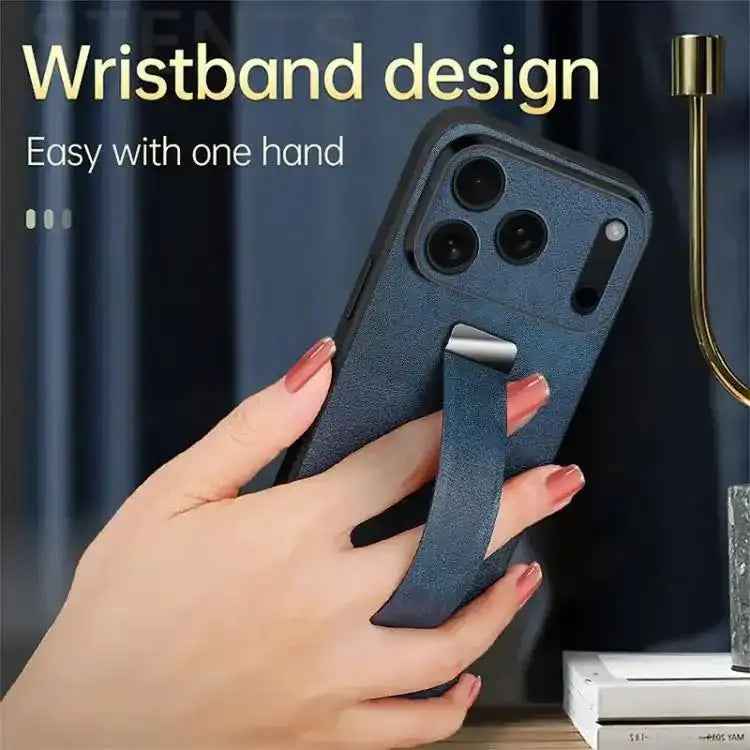 SULADA Tide Cool Series PC Hybrid Leather Texture Skin Feel Phone Case