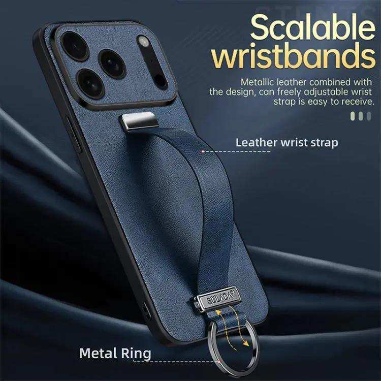 SULADA Tide Cool Series PC Hybrid Leather Texture Skin Feel Phone Case SULADA