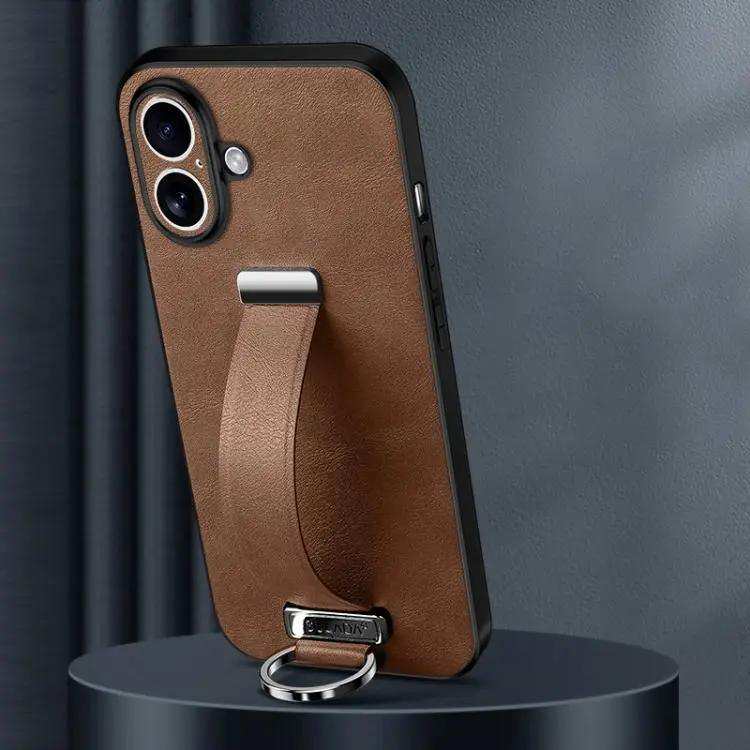 SULADA Tide Cool Series PC Hybrid Leather Texture Skin Feel Phone Case SULADA